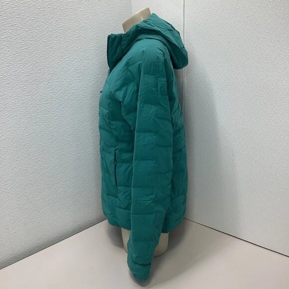 NEW MOUNTAIN HARDWEAR Women’s Stretchdown Hooded Jacket – Green Size M – NWT - Picture 3 of 7